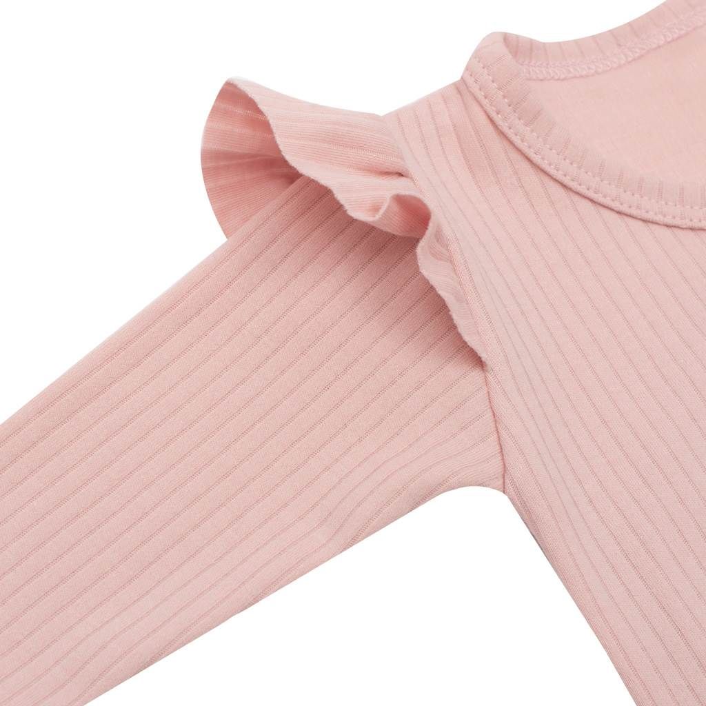 NEW BABY 2-dílná kojenecká souprava New Baby Practical růžová holka Bavlna 68 (4-6m) - obrázek 4