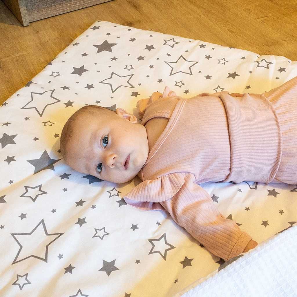 NEW BABY 2-dílná kojenecká souprava New Baby Practical bílá holka Bavlna 68 (4-6m) - obrázek 6