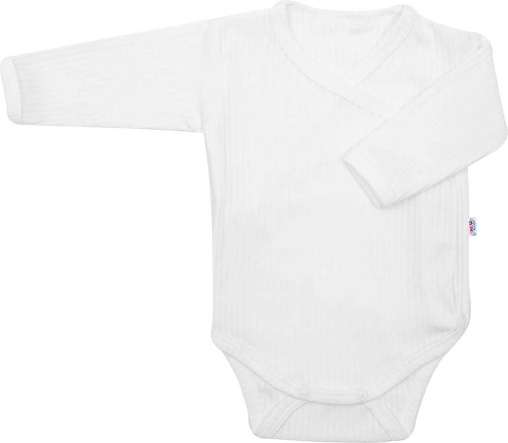 NEW BABY 2-dílná kojenecká souprava New Baby Practical bílá kluk Bavlna 68 (4-6m) - obrázek 2