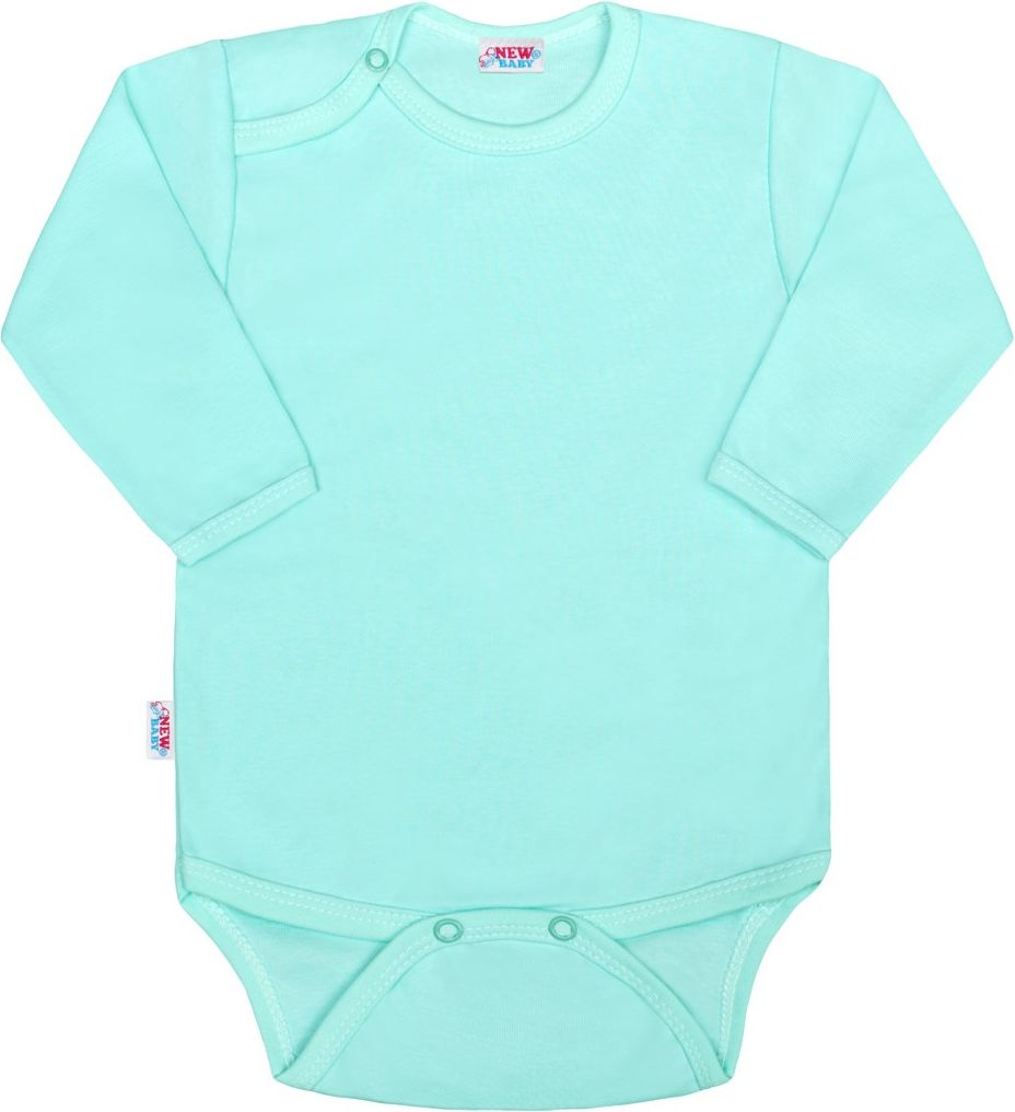 NEW BABY Kojenecké body New Baby Classic II mátové 80 100% bavlna 80 (9-12m) - obrázek 1
