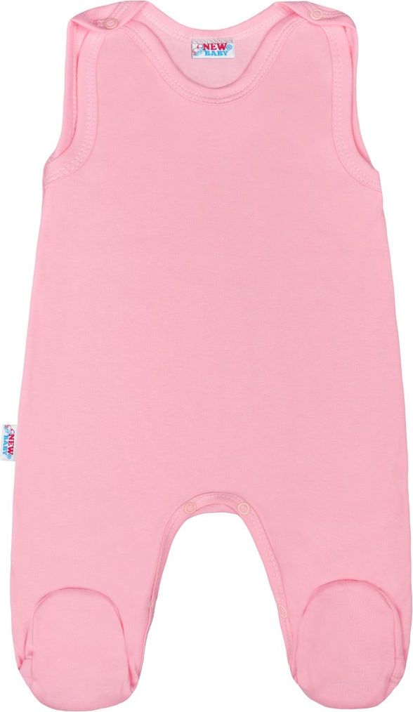NEW BABY Kojenecké dupačky Classic II růžové 50 100% bavlna 50 - obrázek 1