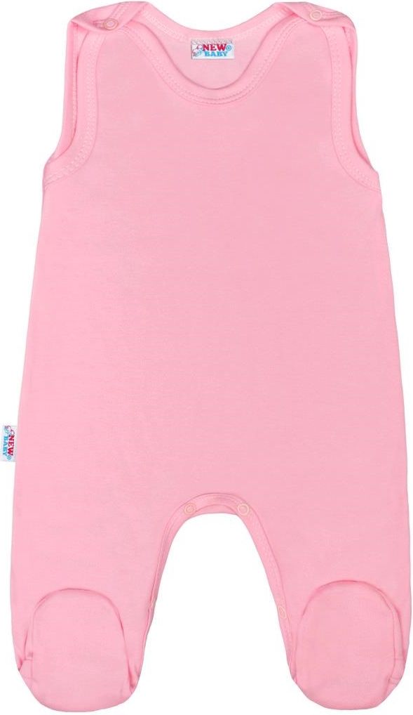 NEW BABY Kojenecké dupačky Classic II růžové 62 100% bavlna 62 (3-6m) - obrázek 1