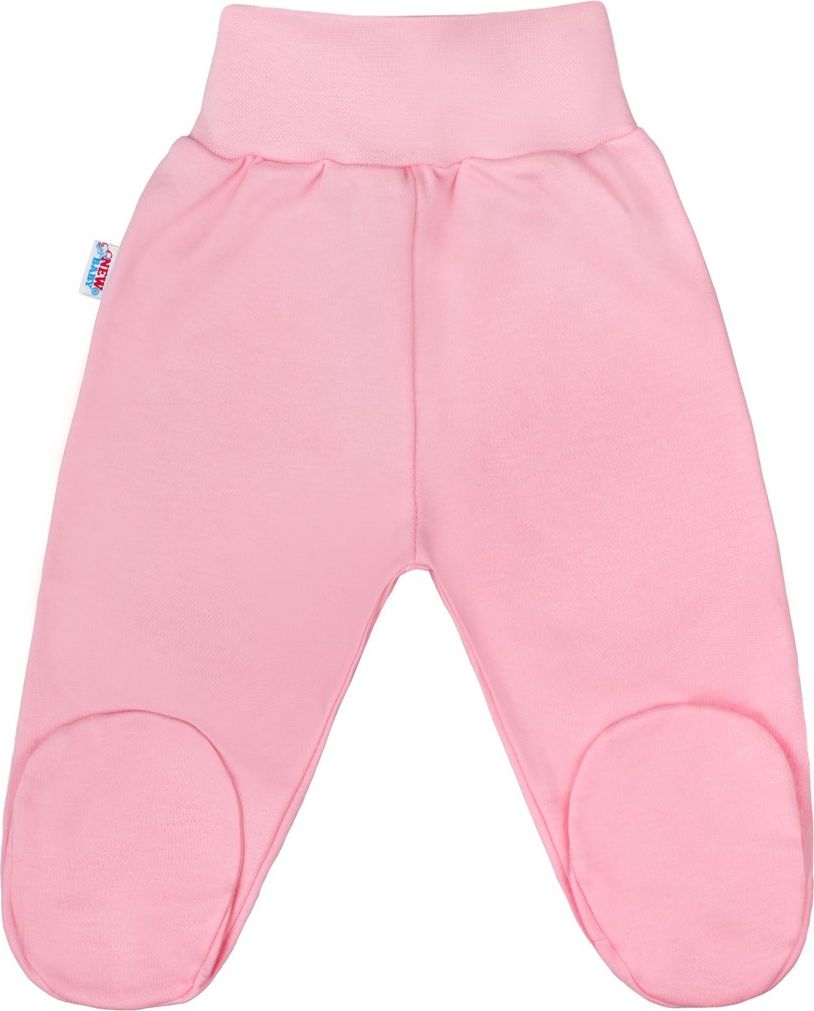 NEW BABY Kojenecké polodupačky Classic II růžové 50 100% bavlna 50 - obrázek 1