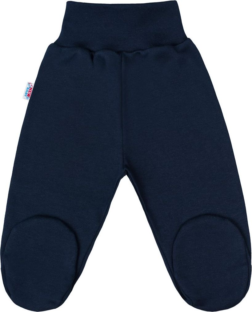 NEW BABY Kojenecké polodupačky Classic II tmavě modré 50 100% bavlna 50 - obrázek 1