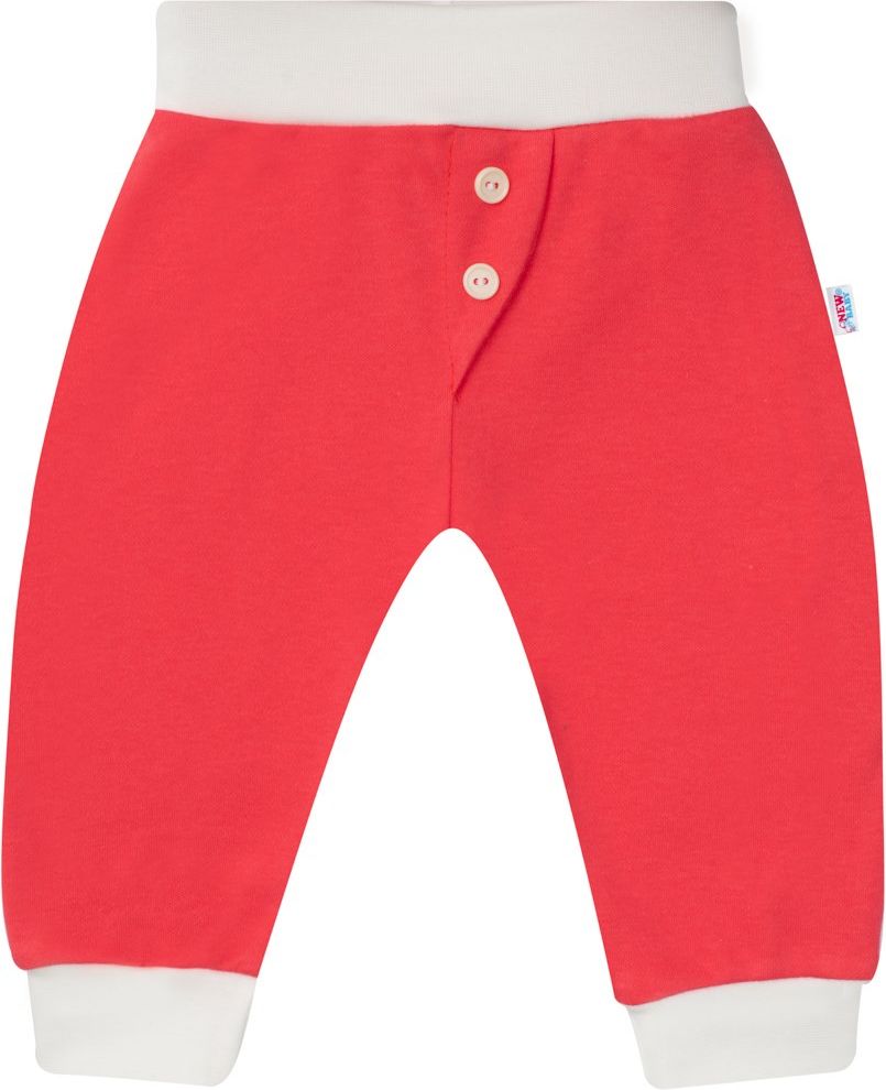NEW BABY 2-dílná bavlněná souprava New Baby Funny smetanovo-růžová 100% Bavlna 74 (6-9m) - obrázek 3