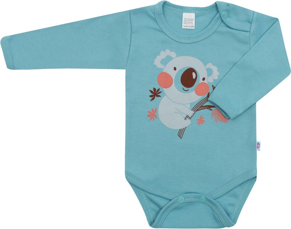 NEW BABY 2-dílná bavlněná souprava Rebel mint 68 100% Bavlna 68 (4-6m) - obrázek 2