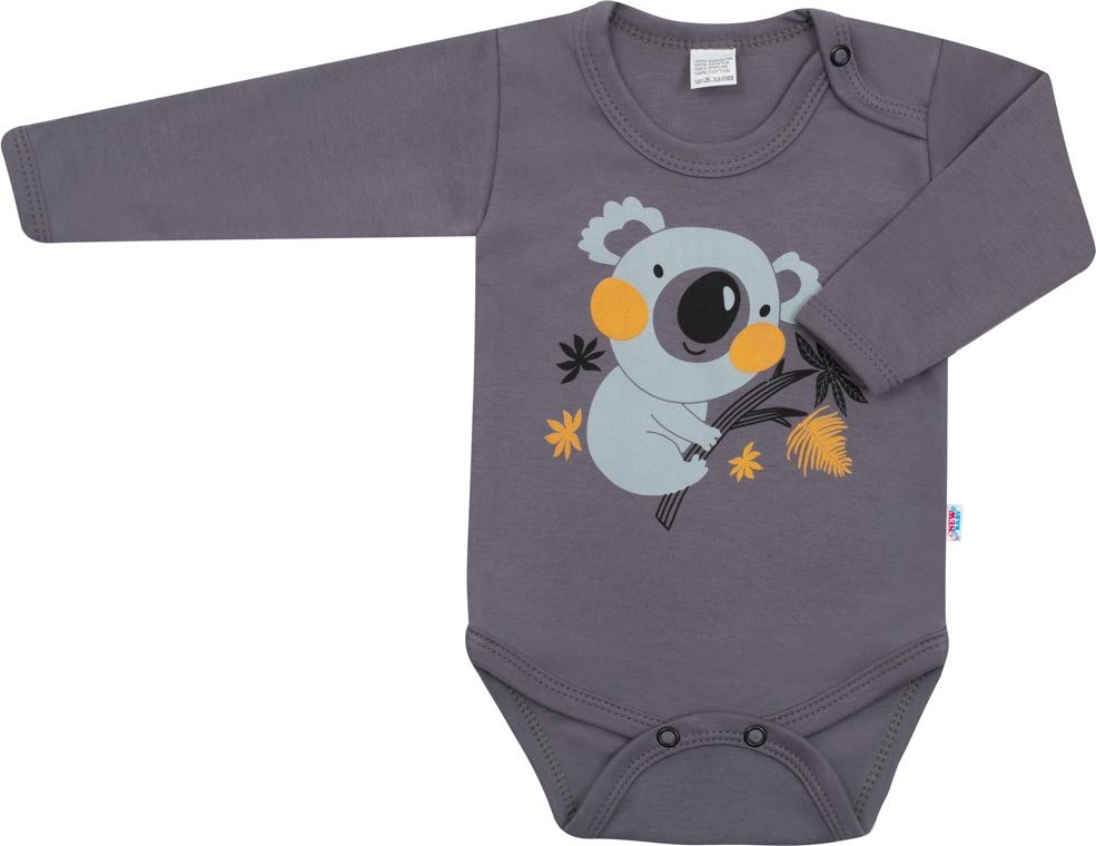 NEW BABY 2-dílná bavlněná souprava Rebel graphit 86 100% Bavlna 86 (12-18m) - obrázek 2
