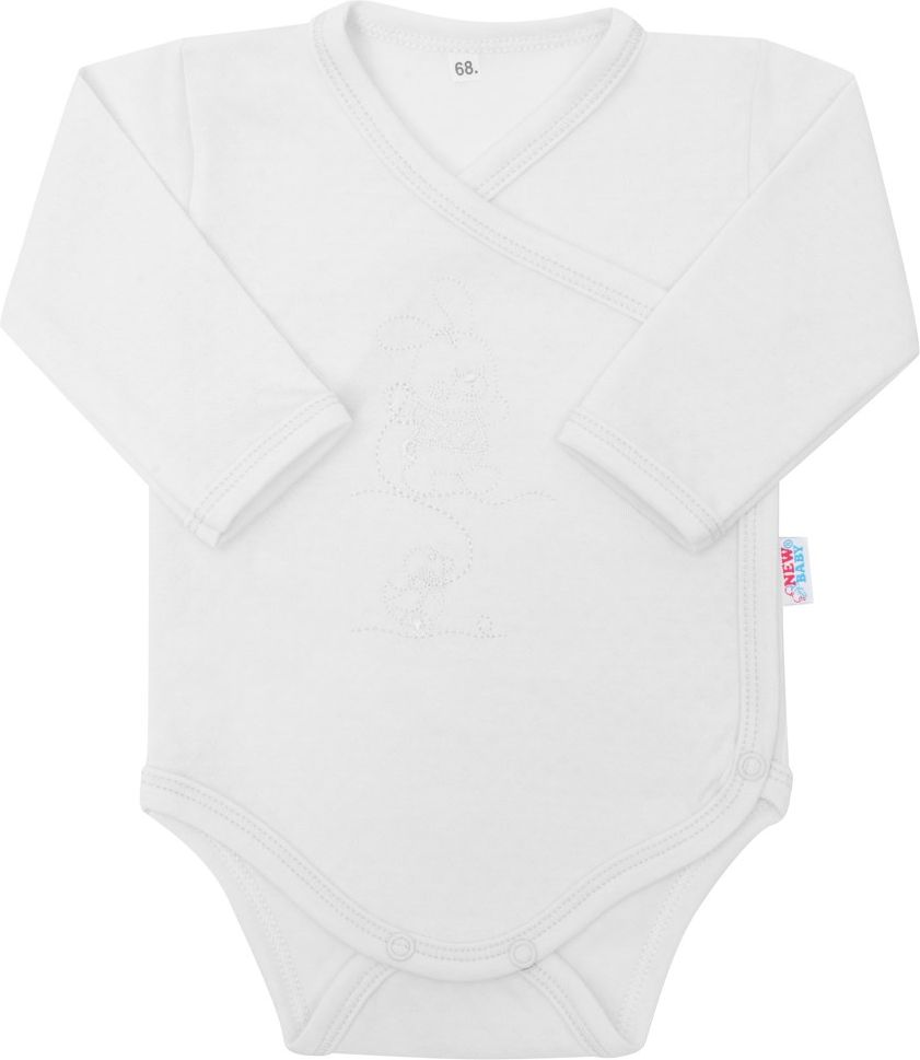 NEW BABY Kojenecká bavlněná soupravička Good Friends bílá 100% Bavlna 56 (0-3m) - obrázek 2
