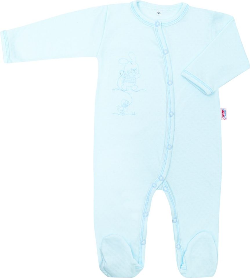 NEW BABY Kojenecká bavlněná soupravička Good Friends modrá 100% Bavlna 50 - obrázek 4
