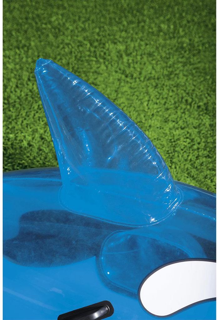 BESTWAY Dětský nafukovací delfín do vody s držadly modrý Bavlna/Polyester/Antialergické vlákno 157x94 cm - obrázek 7