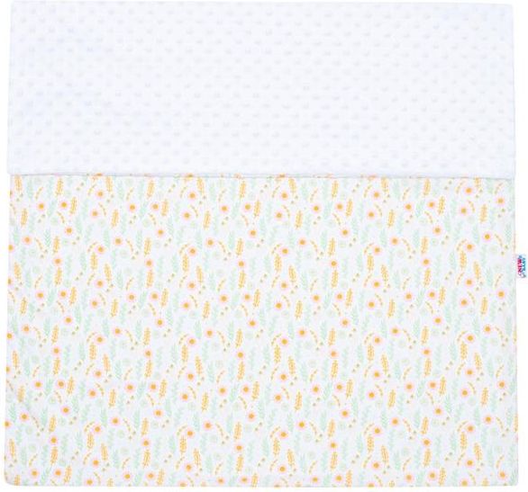NEW BABY Dětská deka z Minky Harmony bílá Bavlna/Polyester/Antialergické vlákno 70x100 cm - obrázek 3