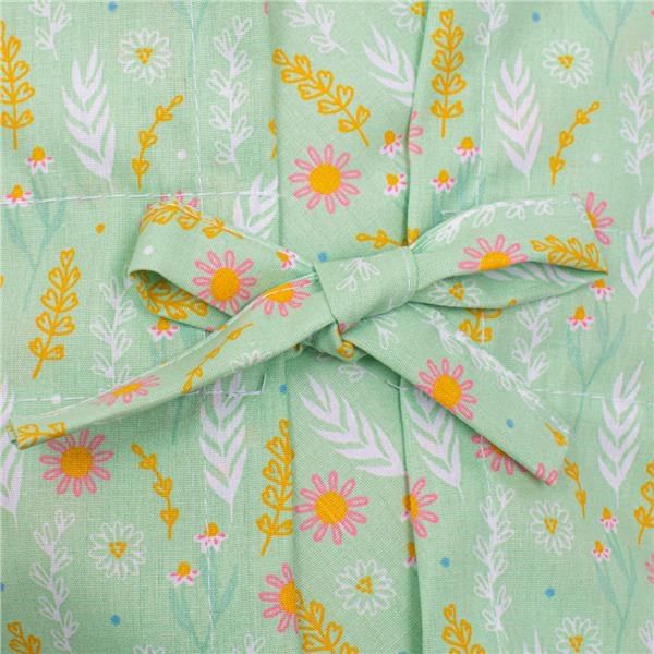 NEW BABY Klasická šněrovací zavinovačka Harmony zelená Bavlna/Polyester/Antialergické vlákno 70x70 cm - obrázek 2