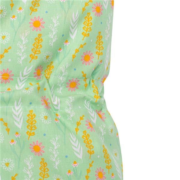 NEW BABY Klasická šněrovací zavinovačka Harmony zelená Bavlna/Polyester/Antialergické vlákno 70x70 cm - obrázek 3