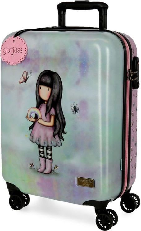 JOUMMABAGS Cestovní kufr ABS Santoro Gorjuss Somewhere ABS plast, 55x37x20 cm, 33 l - obrázek 1