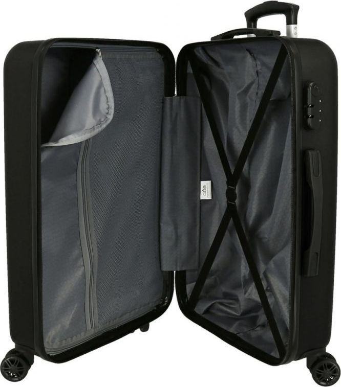 JOUMMABAGS Cestovní kufr ABS Spiderman Great Power black ABS plast, 68x48x26 cm, 70 l - obrázek 3