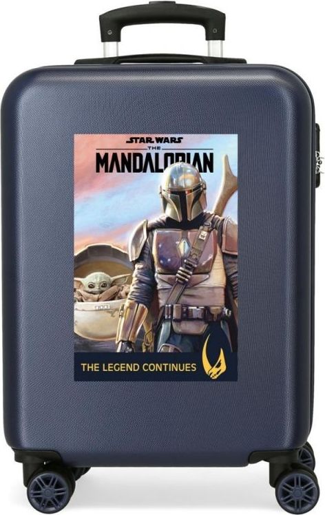 JOUMMABAGS Cestovní kufr ABS Star Wars Legend Continues navy blue ABS plast, 55x38x20 cm, 34 l - obrázek 1