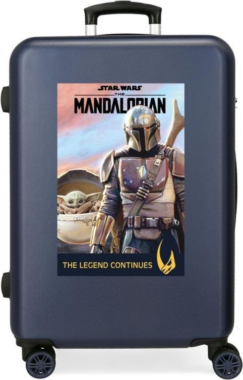 JOUMMABAGS Cestovní kufr ABS Star Wars Legend Continues navy blue ABS plast, 68x48x26 cm, 70 l - obrázek 1