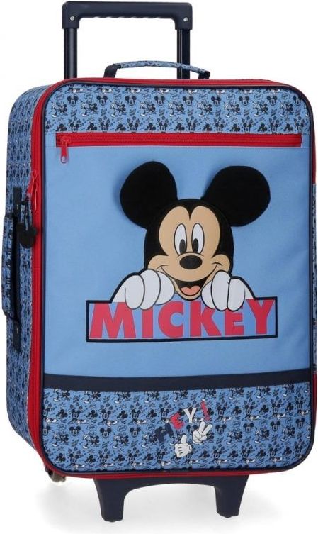 JOUMMABAGS Cestovní kufr Mickey Moods Polyester, PVC, 50x35x18 cm, 25 l - obrázek 1