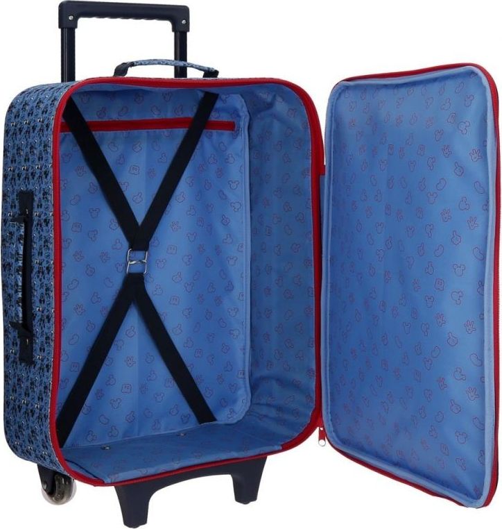 JOUMMABAGS Cestovní kufr Mickey Moods Polyester, PVC, 50x35x18 cm, 25 l - obrázek 3