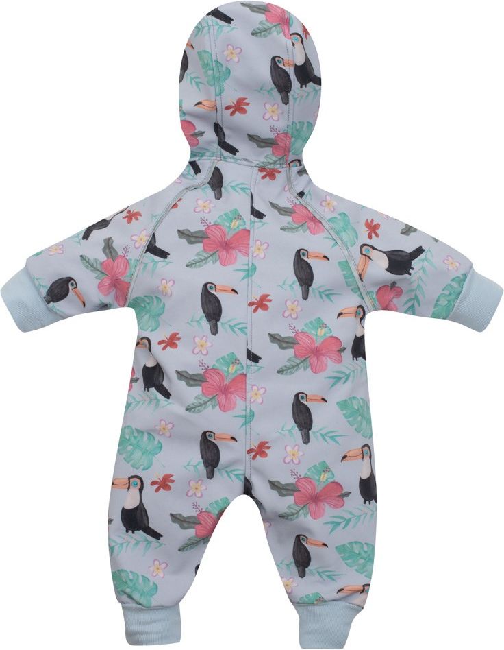 NEW BABY Softshellový kojenecký overal Tukan Polyester/Polyamid 98 (2-3r) - obrázek 2
