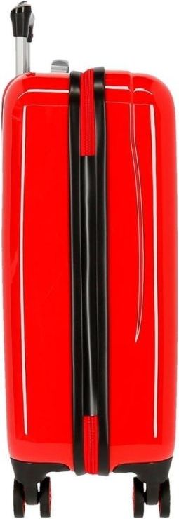 JOUMMABAGS Cestovní kufr ABS Mickey Circle red ABS plast, 55x38x20 cm, 34 l - obrázek 4