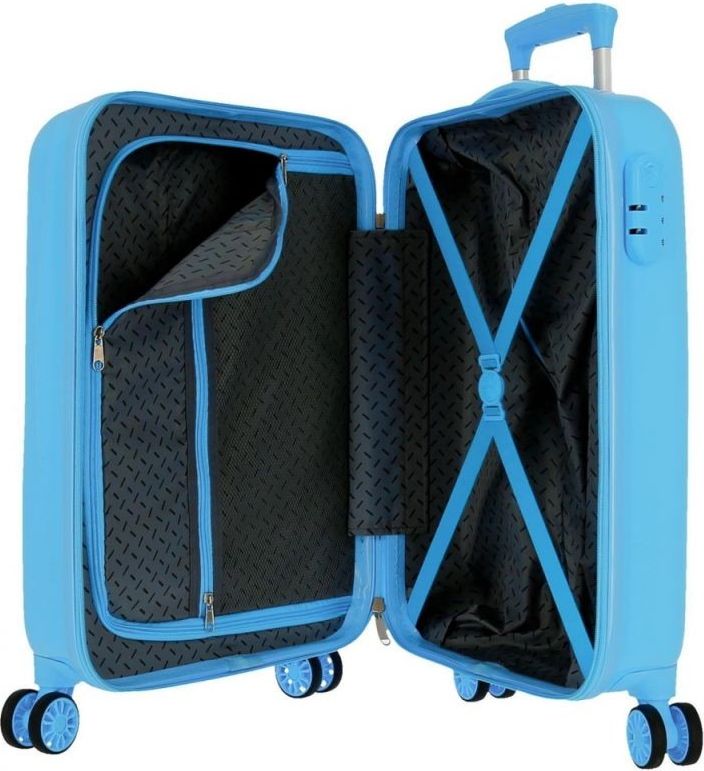 JOUMMABAGS Cestovní kufr ABS Blues Clues Lets Think ABS plast, 55x38x20 cm, 34 l - obrázek 3