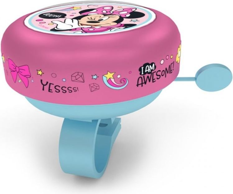 SEVEN Zvonek na kolo Minnie Boom kovový Kov, Plast, průměr 5 cm - obrázek 2