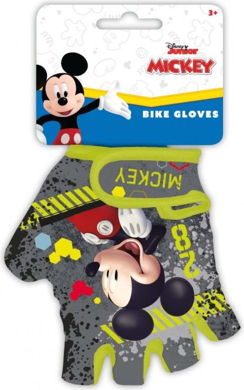 SEVEN Cyklo rukavice Mickey grey Polyester/elastan, UNI 5 odpovídá 3 - 9 let - obrázek 2