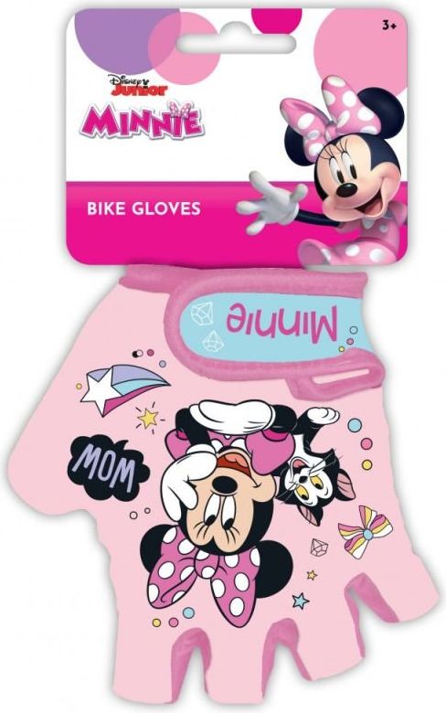 SEVEN Cyklo rukavice Minnie pink Polyester/elastan, UNI 5 odpovídá 3 - 9 let - obrázek 2
