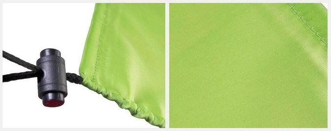CARETERO Sluneční clona na kočárek CARETERO black Polyester 70x33-54 cm - obrázek 3