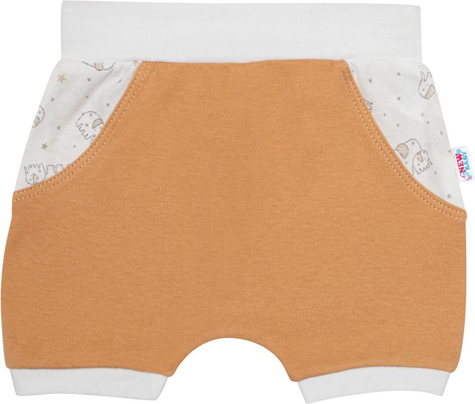 NEW BABY 2-dílná letní bavlněná souprava Perfect Summer hnědá 100% Bavlna 74 (6-9m) - obrázek 3