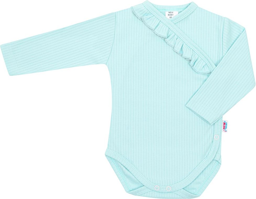 NEW BABY 2-dílná kojenecká souprava Stripes ledově modrá 100% Bavlna 56 (0-3m) - obrázek 2