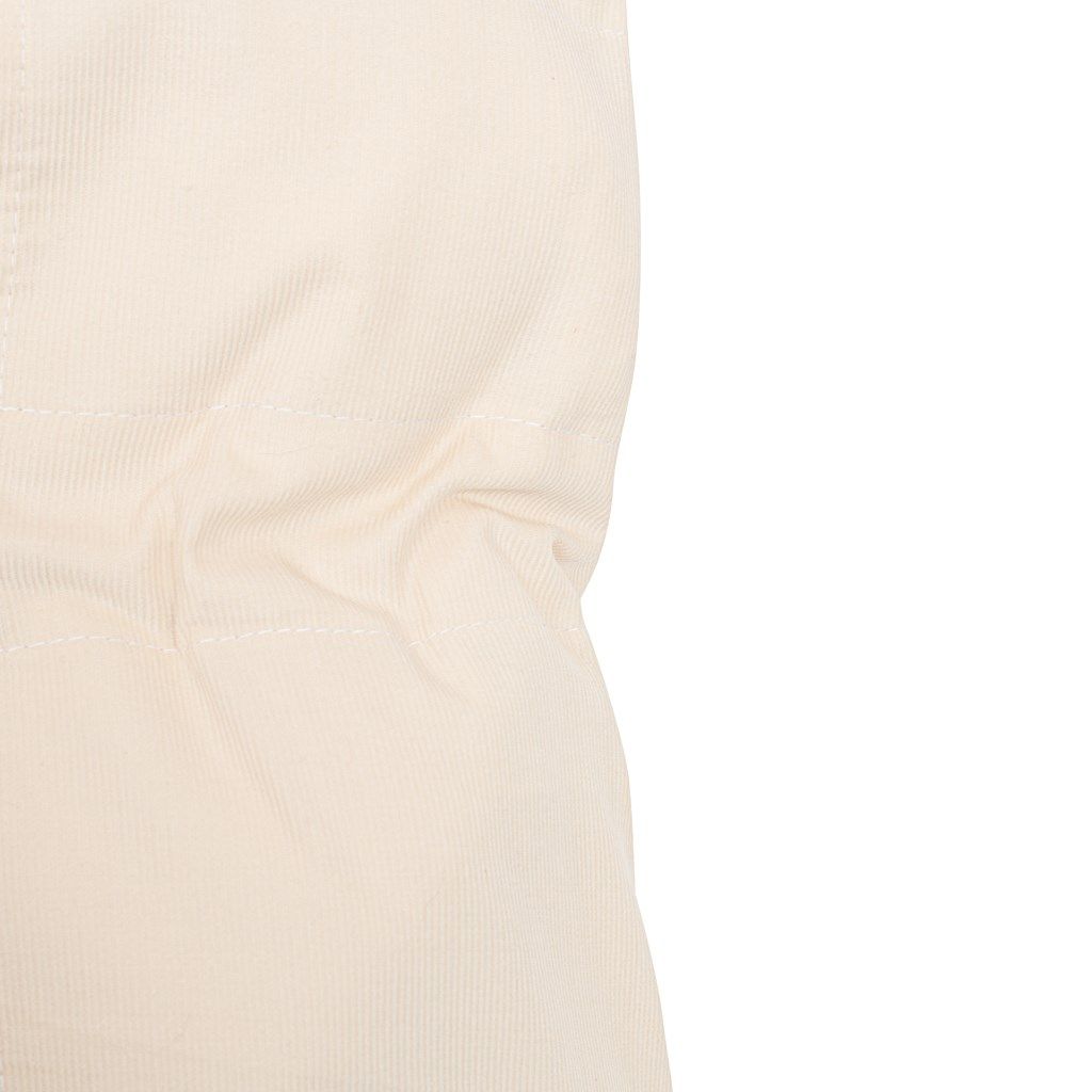 NEW BABY Klasická šněrovací manšestrová zavinovačka béžová Bavlna/Polyester/Antialergické vlákno 70x70 cm - obrázek 2