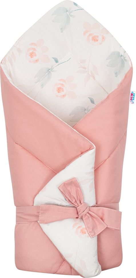 NEW BABY Oboustranná zavinovačka zvonek Bavlna/Antialergické vlákno 75x75 cm - obrázek 1