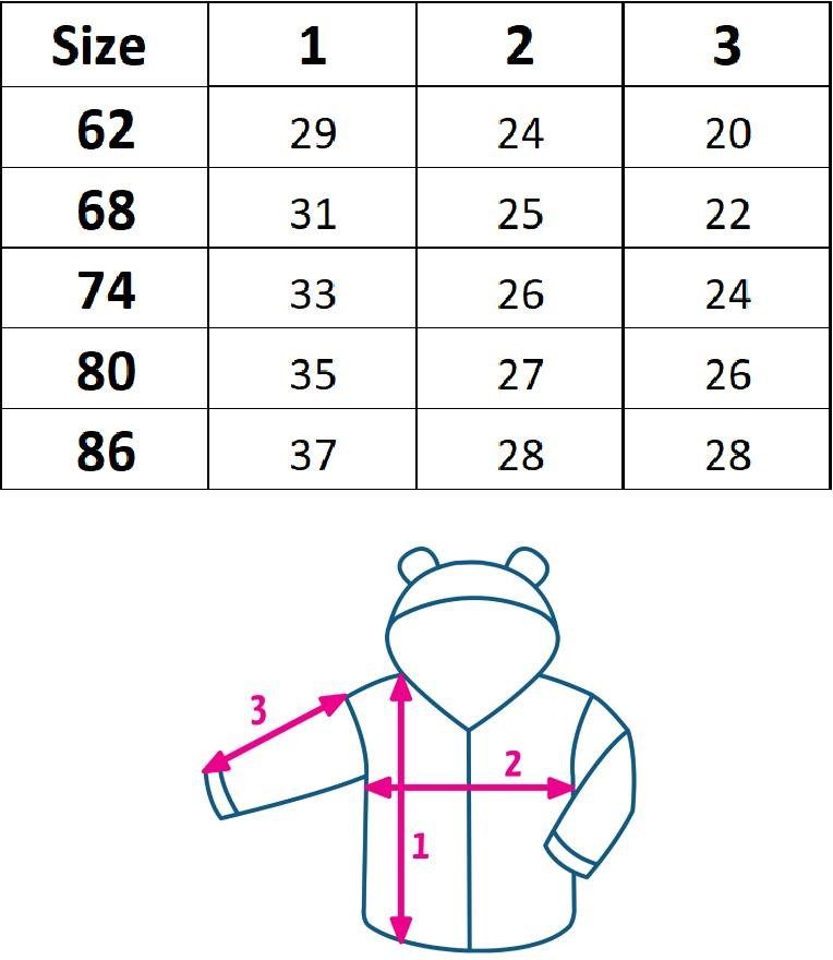 KOALA Kojenecké tepláčky a mikinka s kapucí Flowers Bavlna/Polyester 68 (4-6m) - obrázek 4