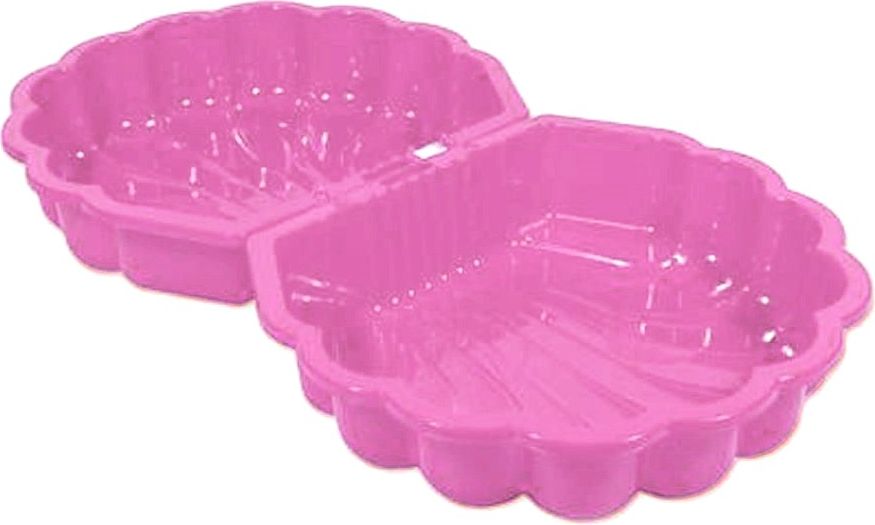 STAR PLUS Pískoviště-bazének Mušle - 2 ks růžové Plast 77x86x20 cm - obrázek 1
