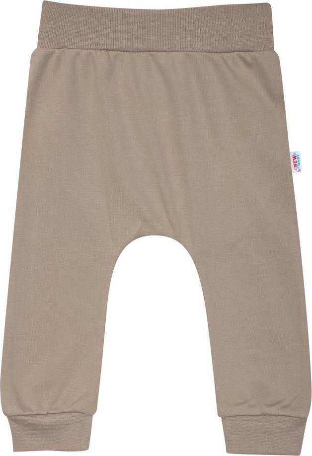 NEW BABY Kojenecké bavlněné tepláčky BrumBrum latte 100% bavlna 74 (6-9m) - obrázek 2