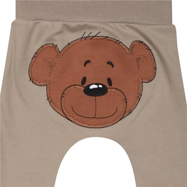 NEW BABY Kojenecké bavlněné tepláčky BrumBrum latte 100% bavlna 74 (6-9m) - obrázek 3