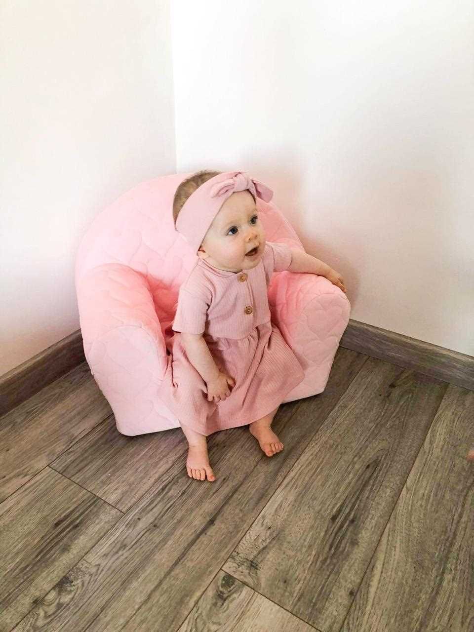 NEW BABY Kojenecké bavlněné šatičky s čelenkou Practical 100% bavlna 74 (6-9m) - obrázek 4