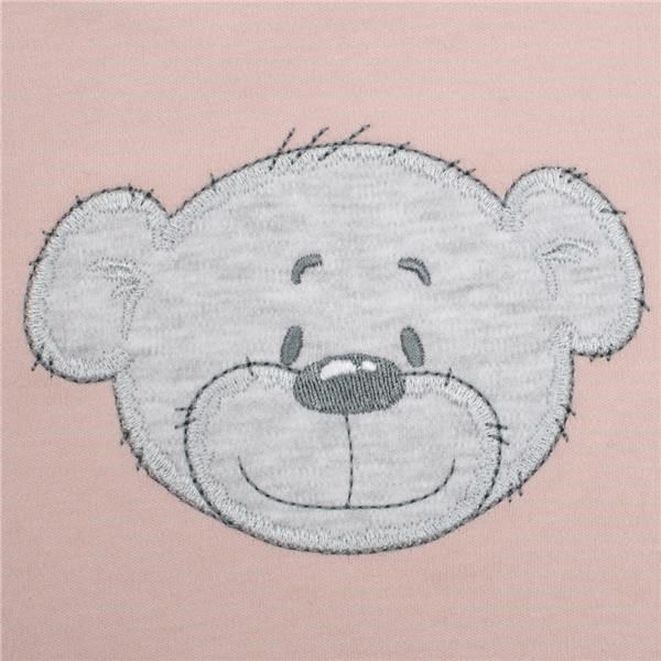NEW BABY Kojenecké bavlněné dupačky BrumBrum old pink 100% bavlna 80 (9-12m) - obrázek 2