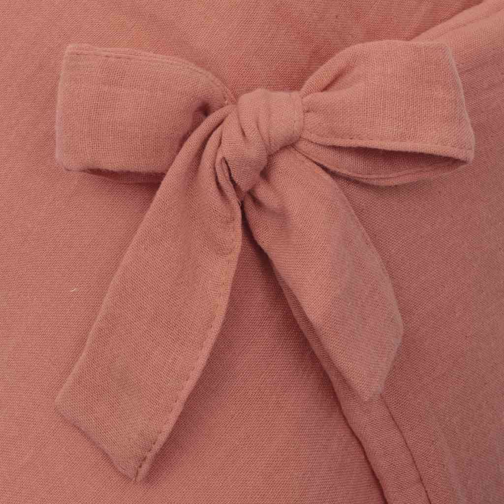 NEW BABY Mušelínová šněrovací zavinovačka růžová Bavlna/Polyester/Antialergické vlákno 75x75 cm - obrázek 2