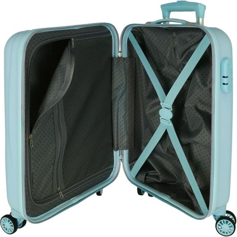 JOUMMABAGS Cestovní kufr ABS Ledové Království Frosted Light ABS plast, 55x38x20 cm, 34 l - obrázek 3