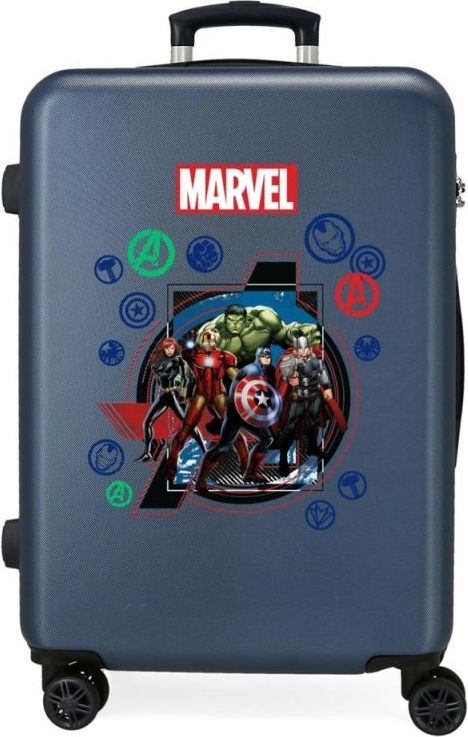 JOUMMABAGS Cestovní kufr ABS Marvel on the Warpath ABS plast, 65x46x25 cm, 61 l - obrázek 1