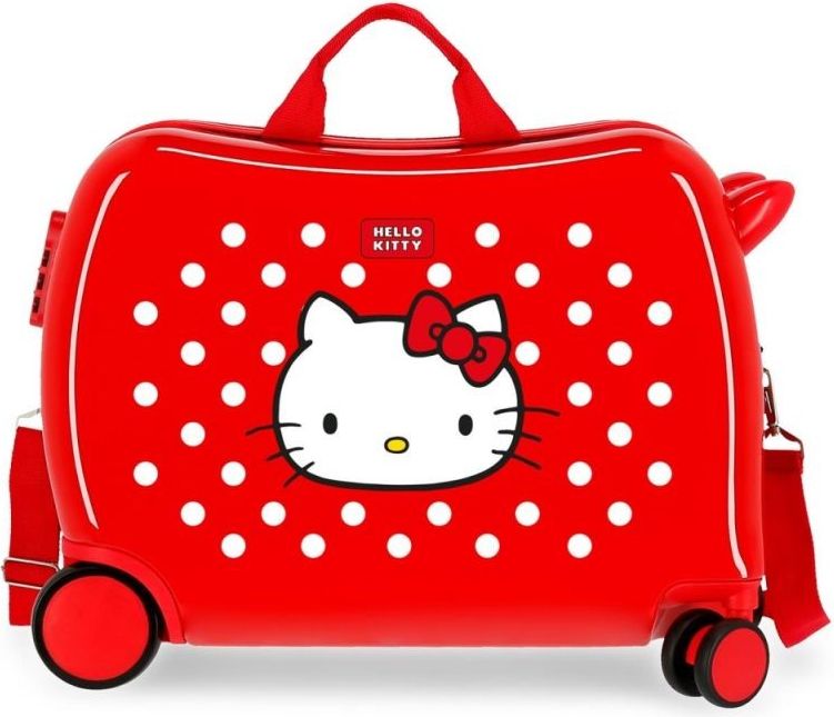 JOUMMABAGS Dětský kufřík na kolečkách Hello Kitty Castle MAXI ABS plast, 50x38x20 cm, 34 l - obrázek 1