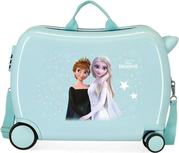 JOUMMABAGS Dětský kufřík na kolečkách Ledové Království Frosted Light MAXI ABS plast, 50x38x20 cm, 34 l - obrázek 1