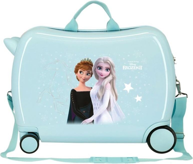 JOUMMABAGS Dětský kufřík na kolečkách Ledové Království Frosted Light MAXI ABS plast, 50x38x20 cm, 34 l - obrázek 2