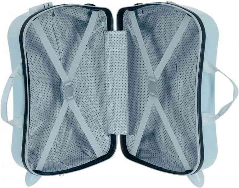 JOUMMABAGS Dětský kufřík na kolečkách Minnie Enjoy Blue MAXI ABS plast, 50x38x20 cm, 34 l - obrázek 2