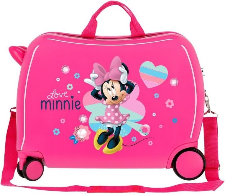 JOUMMABAGS Dětský kufřík na kolečkách Minnie Love MAXI ABS plast, 50x38x20 cm, 34 l - obrázek 2