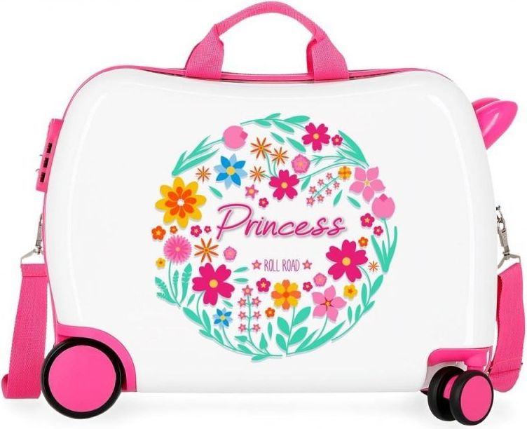 JOUMMABAGS Dětský kufřík na kolečkách Roll Road Little Me Princess MAXI ABS plast, 50x38x20 cm, 34 l - obrázek 1