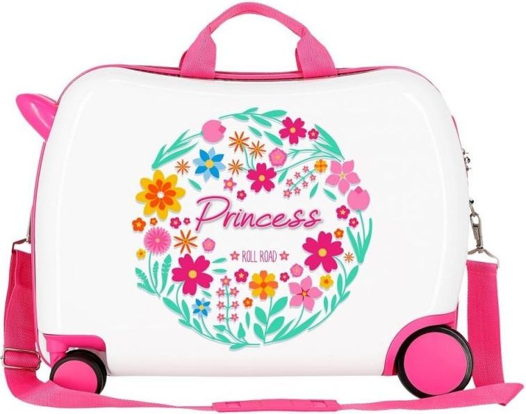 JOUMMABAGS Dětský kufřík na kolečkách Roll Road Little Me Princess MAXI ABS plast, 50x38x20 cm, 34 l - obrázek 2